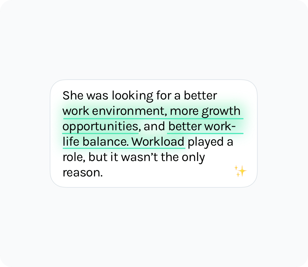 Automated feedback analysis