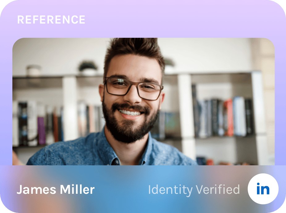 Identity verification with LinkedIn